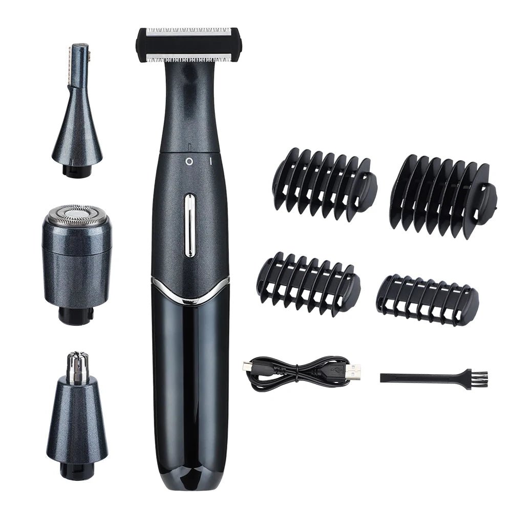 Barbeador Masculino Elétrico - 4 em 1 Waterproof – TechnoLoja