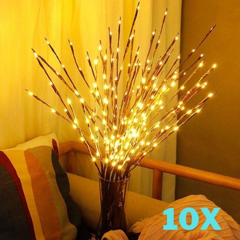 Galhos de Luzes LED Para Decoração de Casa - TechnoLoja