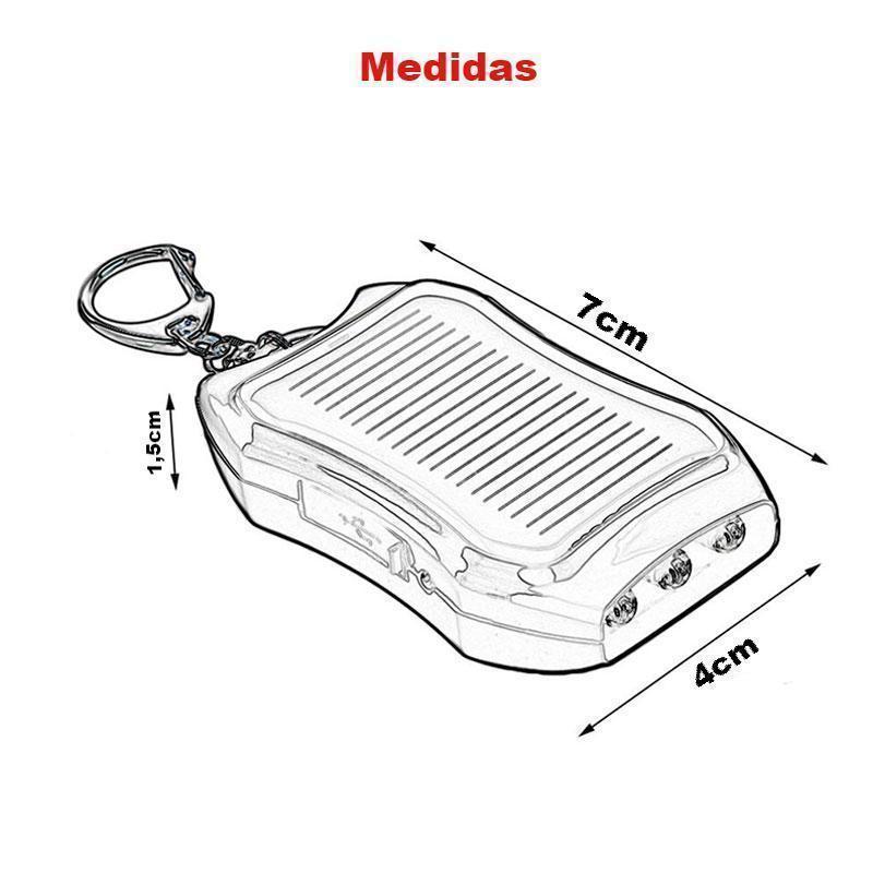Mini Carregador Solar para Celular - TechnoLoja