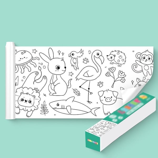 Rolo para Colorir - ColorKids™ - TechnoLoja