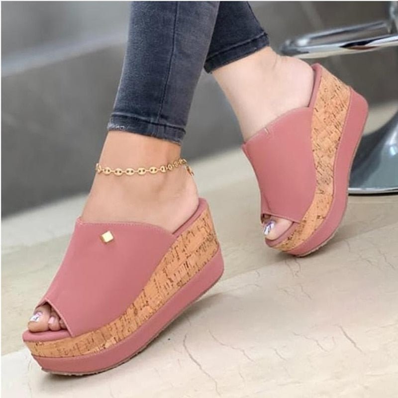 Sandália Plataforma - FashionShoes™ - TechnoLoja