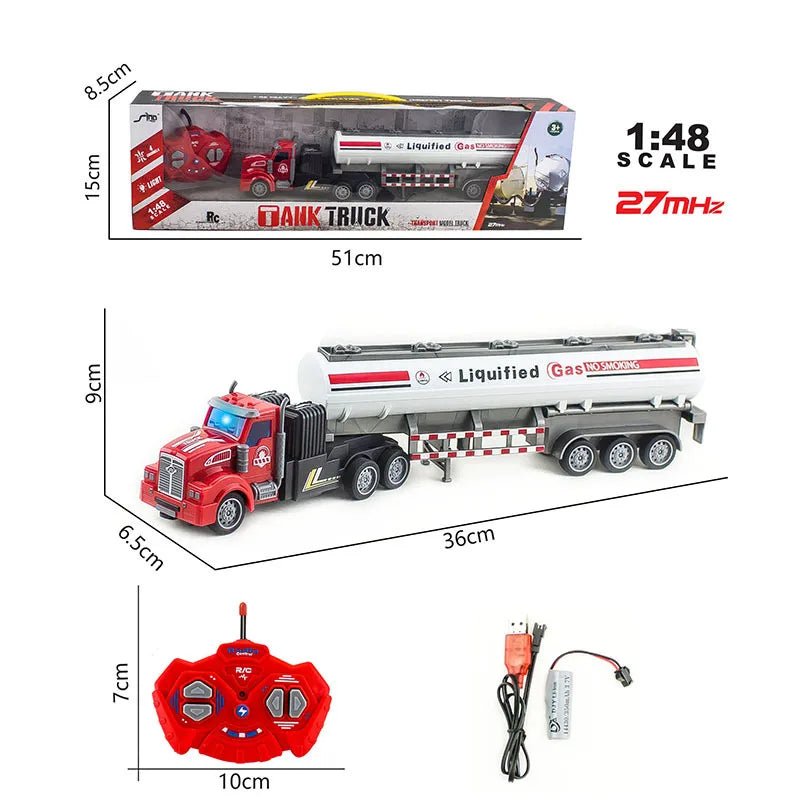 Caminhão de Construção de Controle Remoto - TechnoLoja