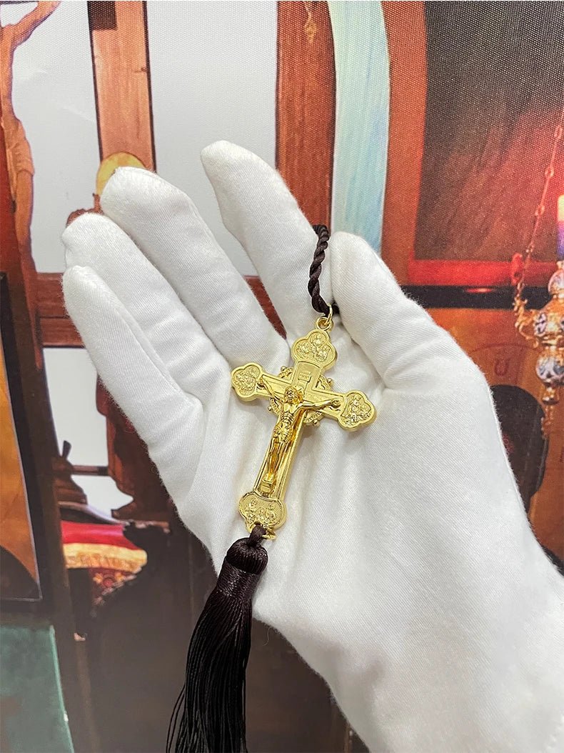 Crucifixo Decoração Religiosa para Carro - TechnoLoja