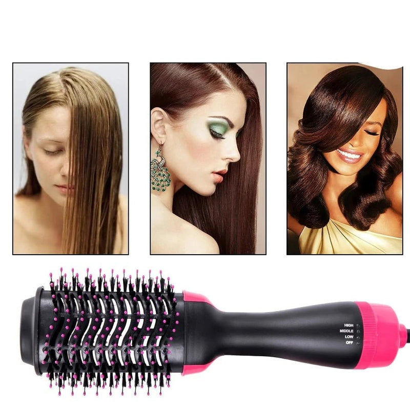 Escova Secador 3 Em 1 - One-Step Hair - TechnoLoja