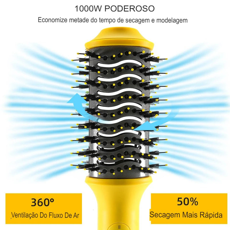 Escova Secador 3 Em 1 - One-Step - TechnoLoja