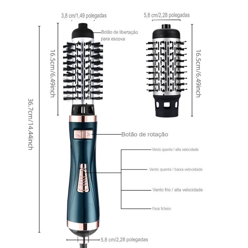 Escova Secador 3 Em 1 - Styler Iron - TechnoLoja