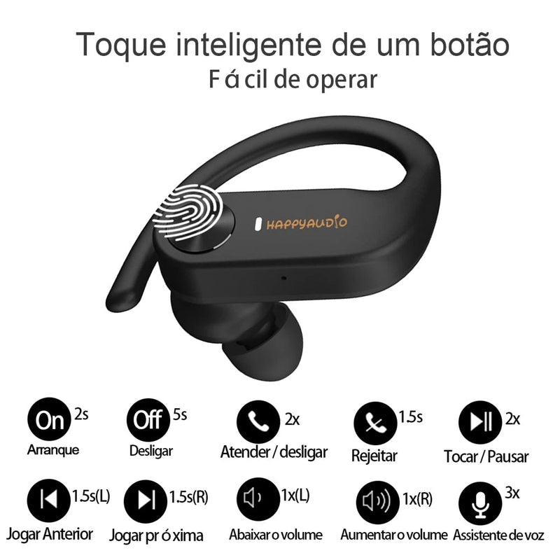 Fone Bluetooth a Prova D´água Deep Earbuds - TechnoLoja