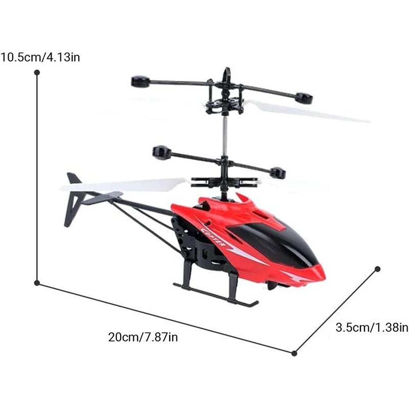 Helicóptero Para Criança Com Controle Remoto - TechnoLoja