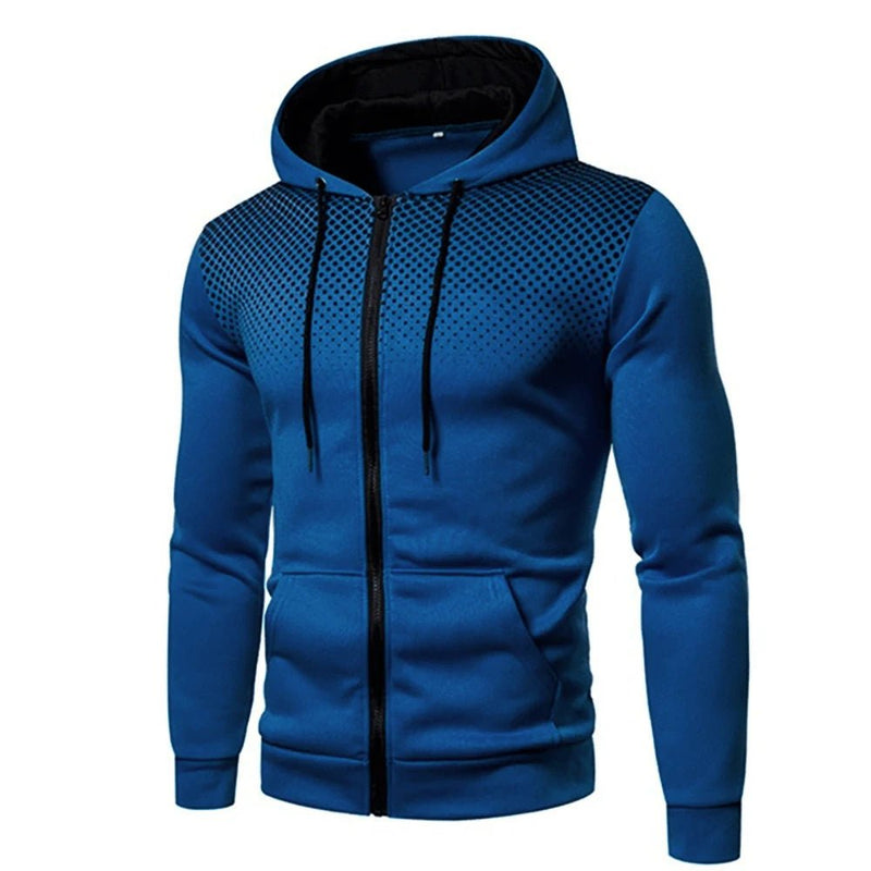 Jaqueta Masculina com Capuz - Cardigan - TechnoLoja