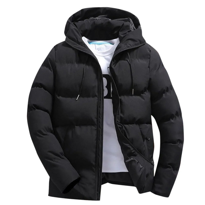 Jaqueta Masculina de Capuz - Puffer - TechnoLoja