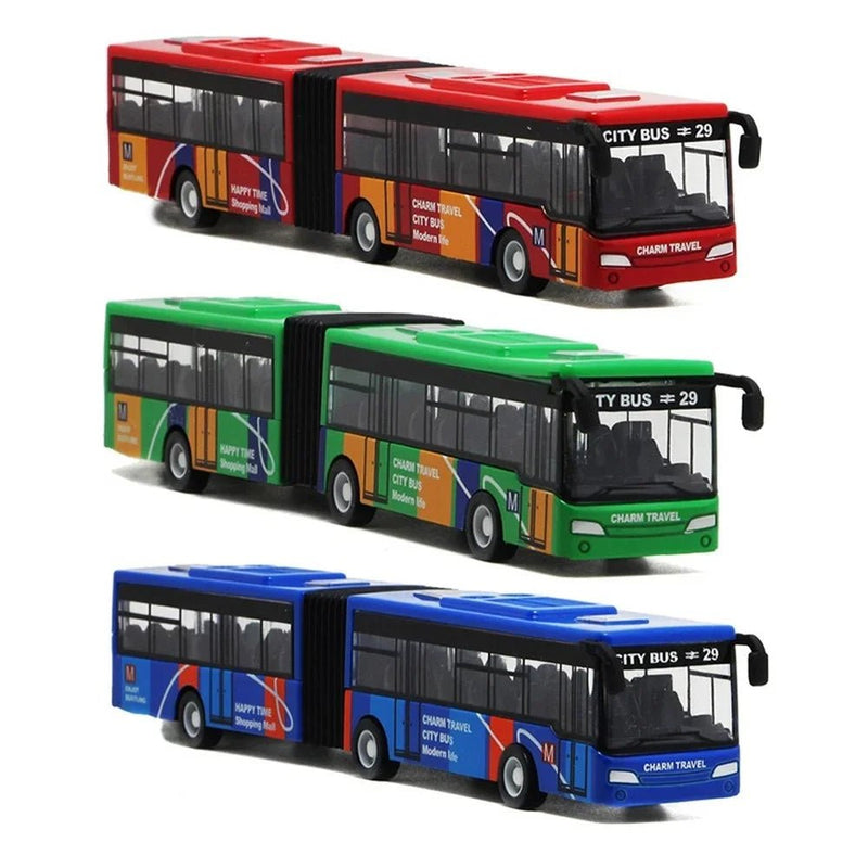 Ônibus Duplo Diecast Para Criança - TechnoLoja