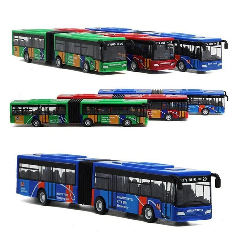 Ônibus Duplo Diecast Para Criança - TechnoLoja