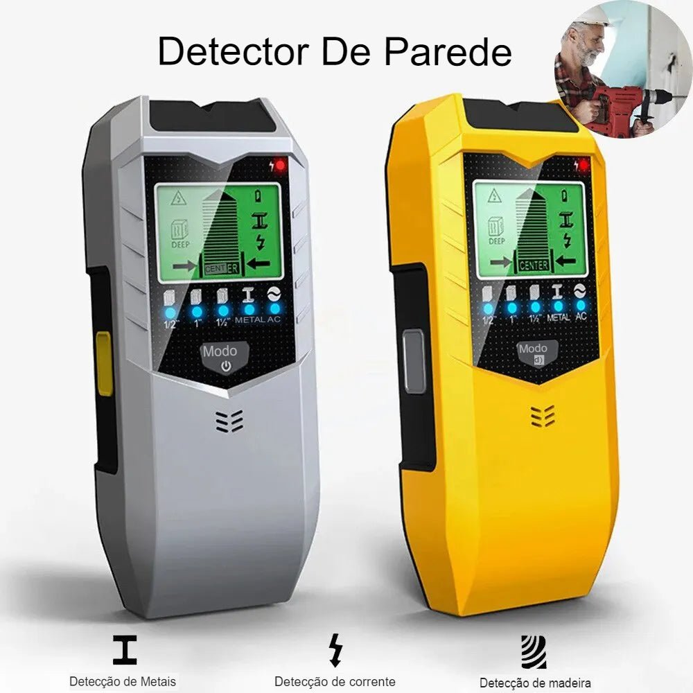 Scanner de Parede Detector de Tubo - 5 em 1 - TechnoLoja