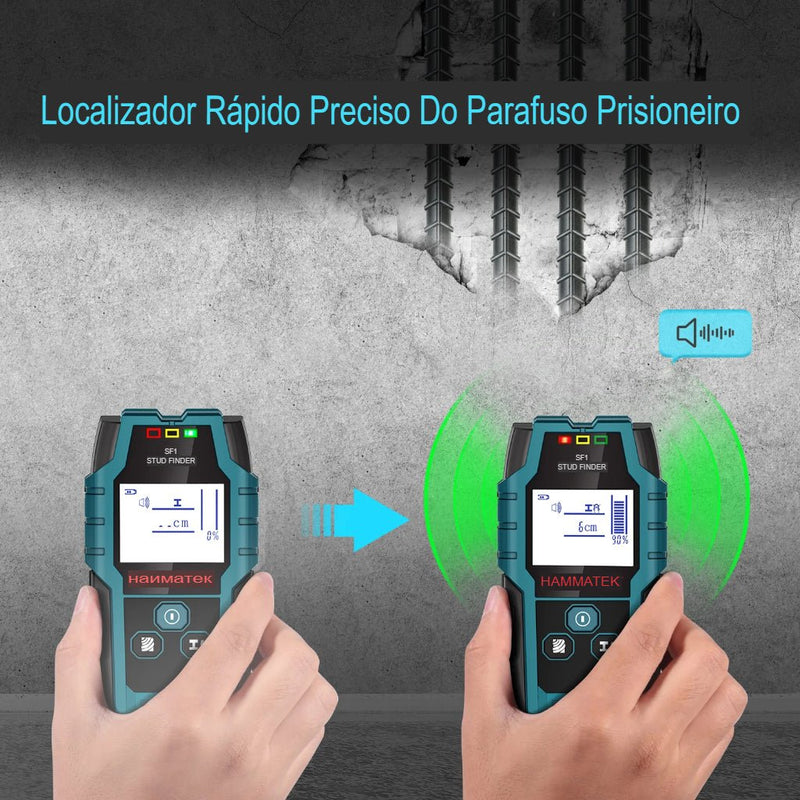 Scanner de Parede Detector de Tubo - Wood Studs - TechnoLoja