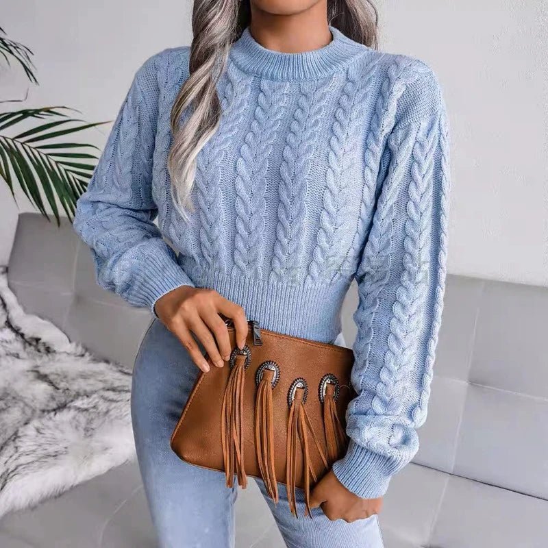 Suéter Feminino Básico Casual - TechnoLoja