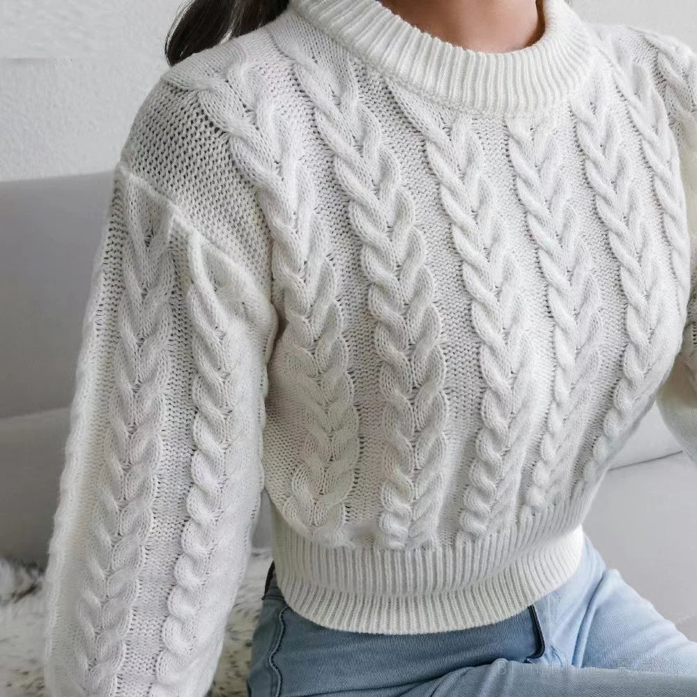 Suéter Feminino Básico Casual - TechnoLoja