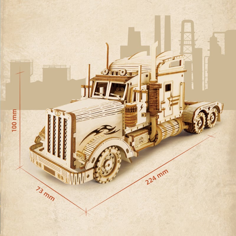 Automóveis de Madeira Montáveis - WoodCar™ - TechnoLoja