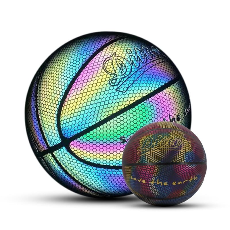 Bola de Basquete Holográfica - GlowBall™ - TechnoLoja