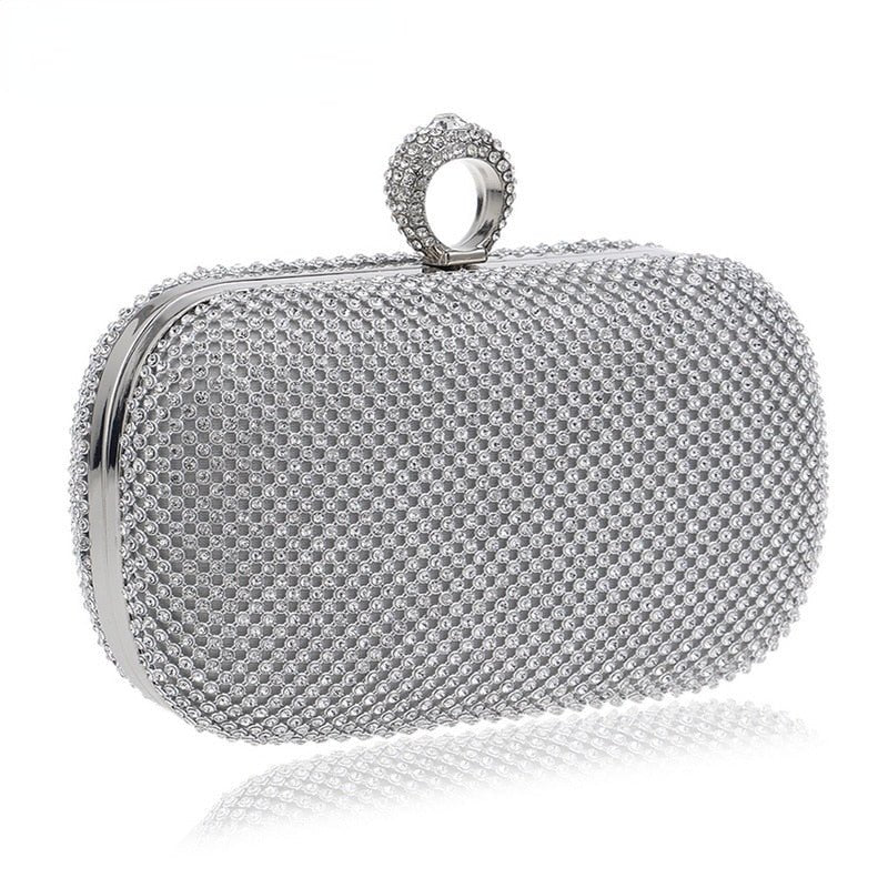 Bolsa Clutch Feminina de Ombro Cravejada - Frete Grátis - TechnoLoja