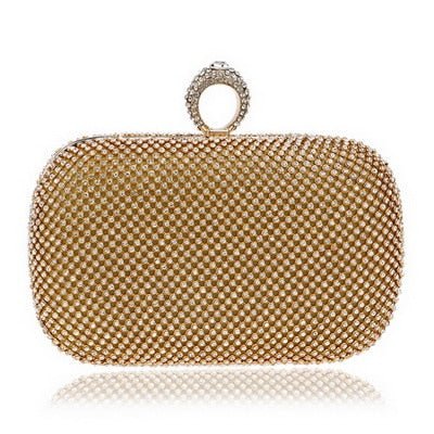 Bolsa Clutch Feminina de Ombro Cravejada - Frete Grátis - TechnoLoja