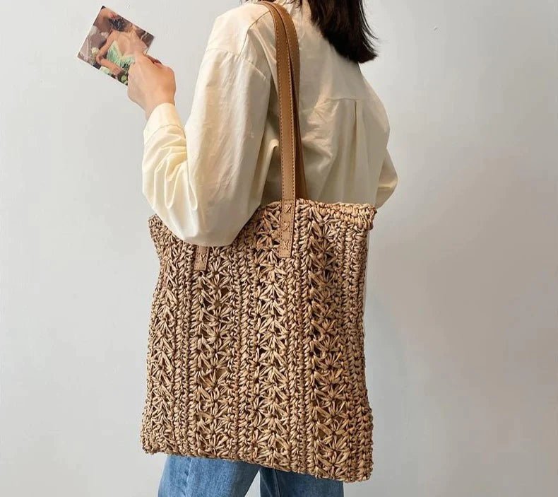 Bolsa de Ombro Palha Miami - Frete Grátis - TechnoLoja