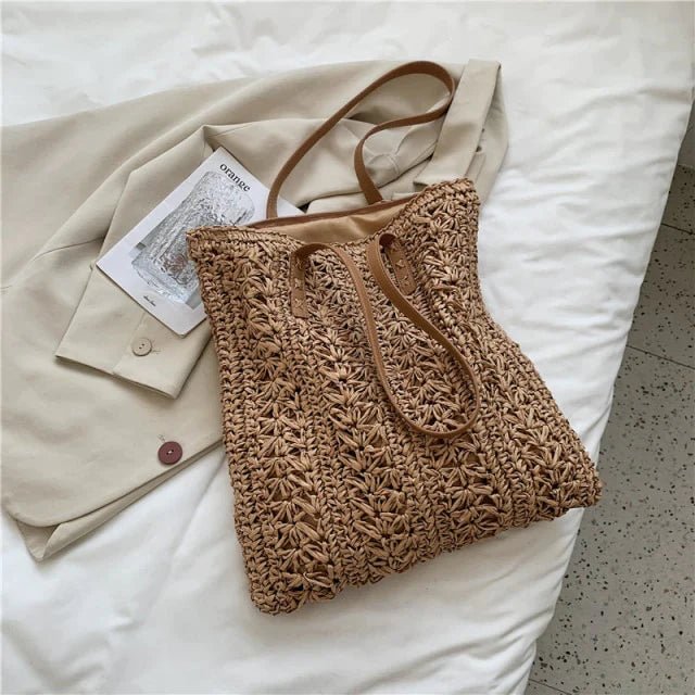 Bolsa de Ombro Palha Miami - Frete Grátis - TechnoLoja