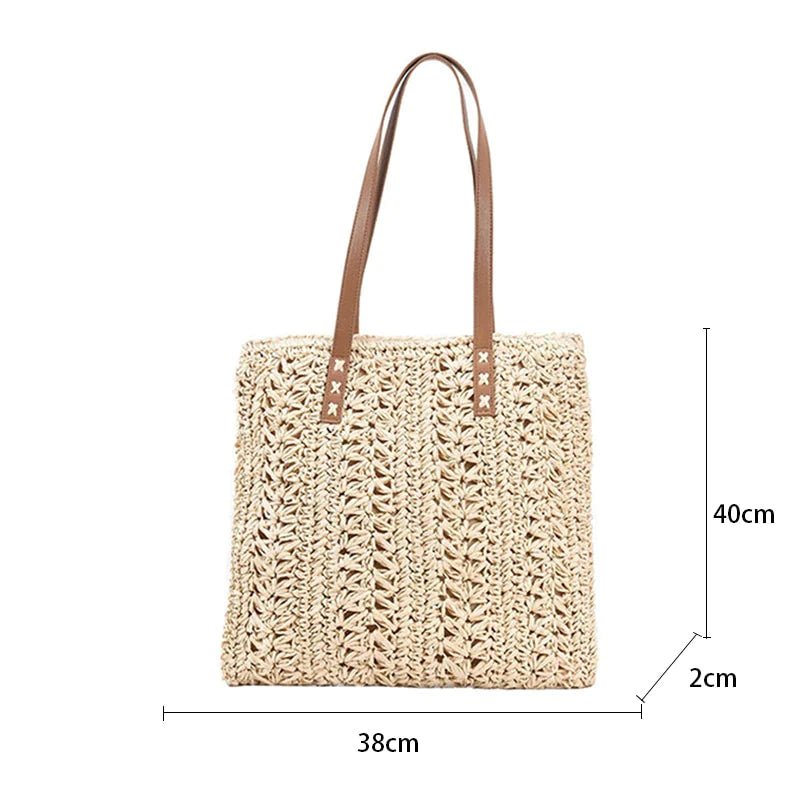 Bolsa de Ombro Palha Miami - Frete Grátis - TechnoLoja