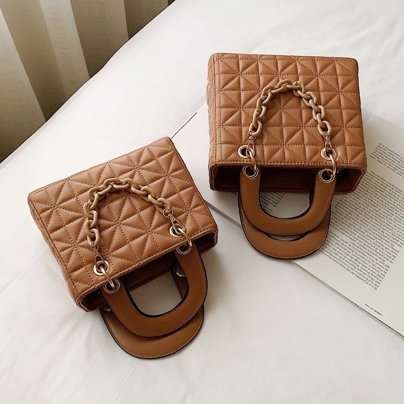 Bolsa Feminina Crossbody com Corrente - Frete Grátis - TechnoLoja