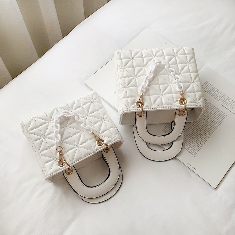 Bolsa Feminina Crossbody com Corrente - Frete Grátis - TechnoLoja