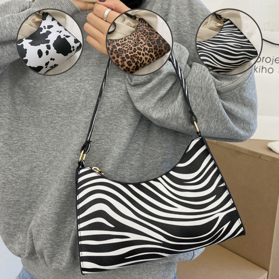 Bolsa Feminina de Ombro Animal Print - Frete Grátis - TechnoLoja