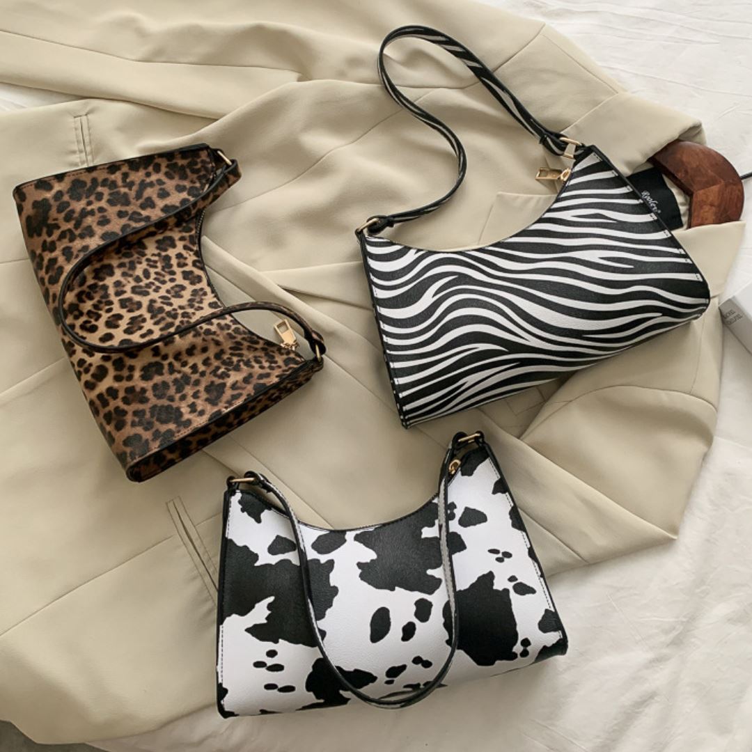 Bolsa Feminina de Ombro Animal Print - Frete Grátis - TechnoLoja