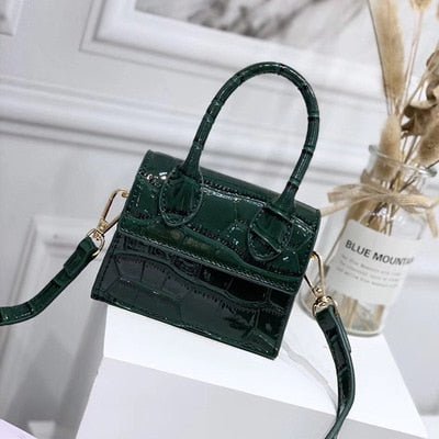 Bolsa Feminina Mini Small Croco - Frete Grátis - TechnoLoja