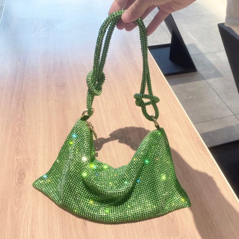Bolsa Feminina Saquinho Shoulder Bag Crystal - Frete Grátis - TechnoLoja