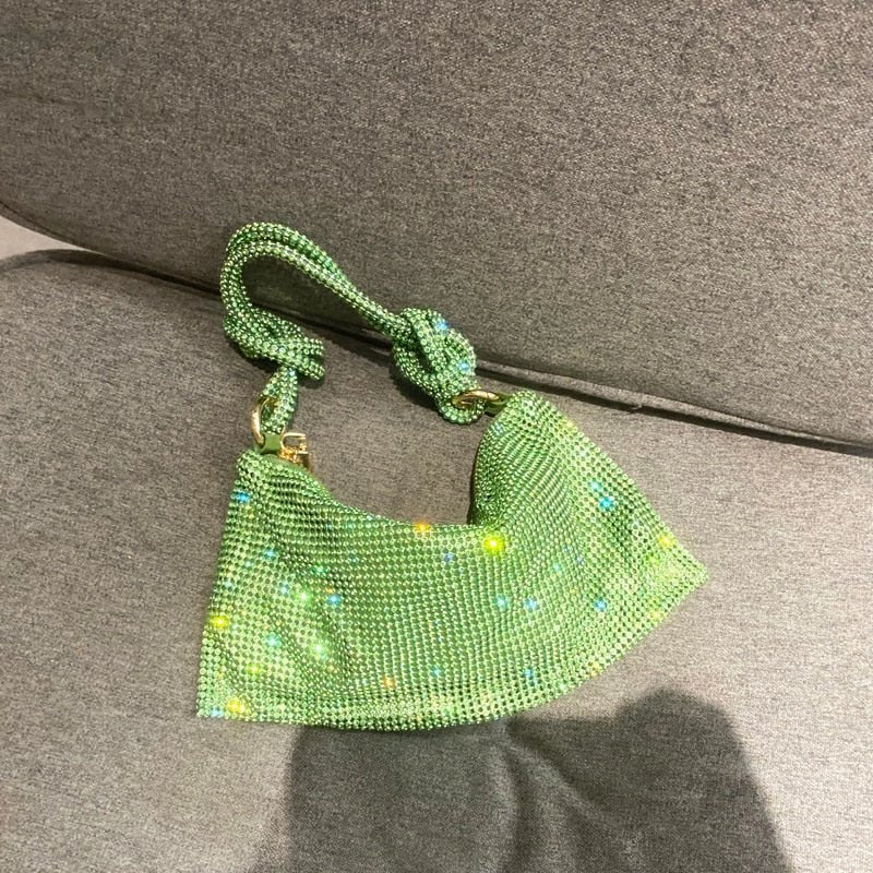 Bolsa Feminina Saquinho Shoulder Bag Crystal - Frete Grátis - TechnoLoja