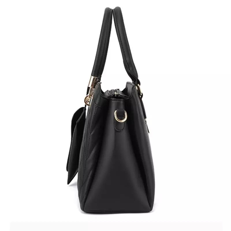 Bolsa Transversal Feminina de Couro + Carteira Feminina de Couro - Frete Grátis - TechnoLoja