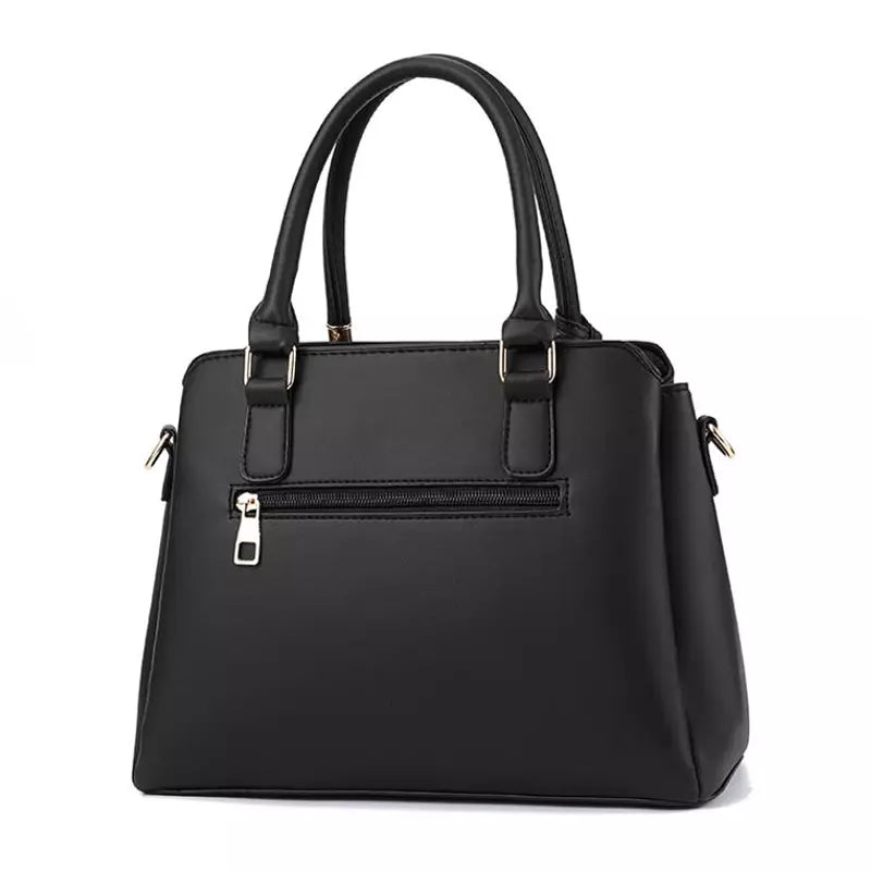 Bolsa Transversal Feminina de Couro + Carteira Feminina de Couro - Frete Grátis - TechnoLoja