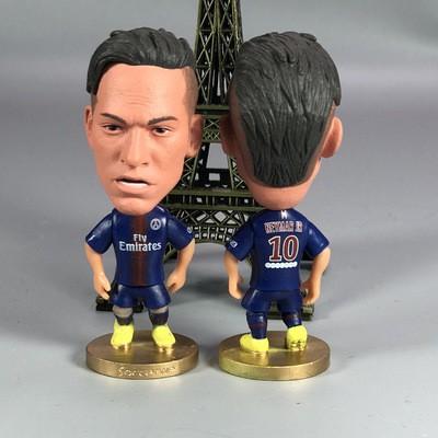 Bonecos em Miniatura de Jogadores Mini Craques Estrelas do Futebol Neymar Messi Ronaldo Salah Brinquedo / Presente - TechnoLoja
