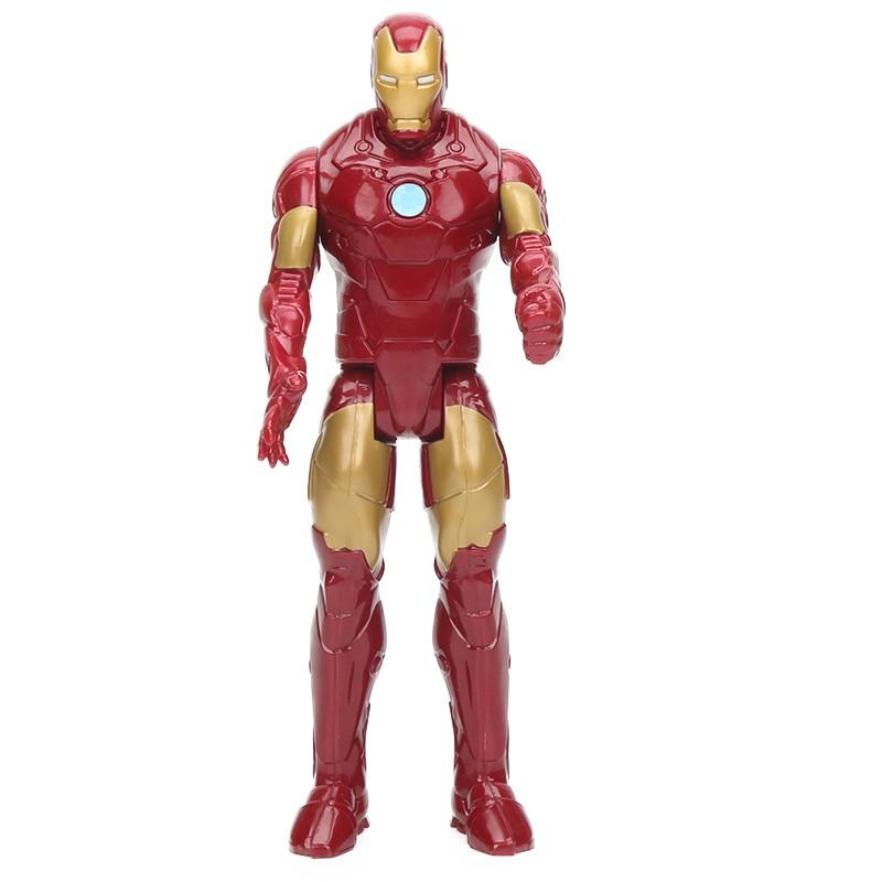 Bonecos Vingadores Articulados 30cm Capitão América Thor Homem Aranha Homem de Ferro - TechnoLoja