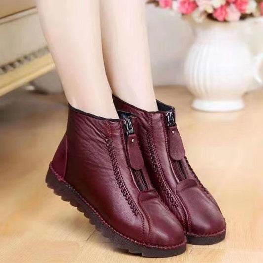 Bota Quentinha Linha Inverno Impermeável e Aveludada Cano Curto - TechnoLoja