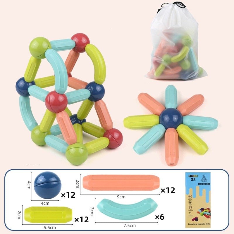 Brinquedo de Montar - MagneticToy™ - TechnoLoja