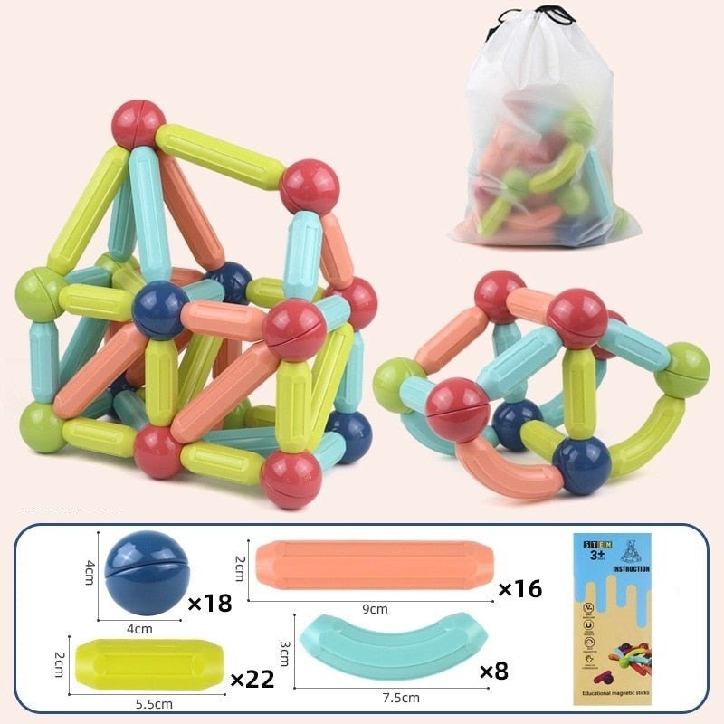 Brinquedo de Montar - MagneticToy™ - TechnoLoja