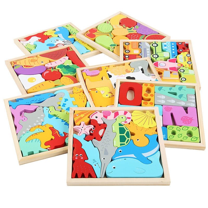 Brinquedo Infantil - KidsPuzzle™ - TechnoLoja
