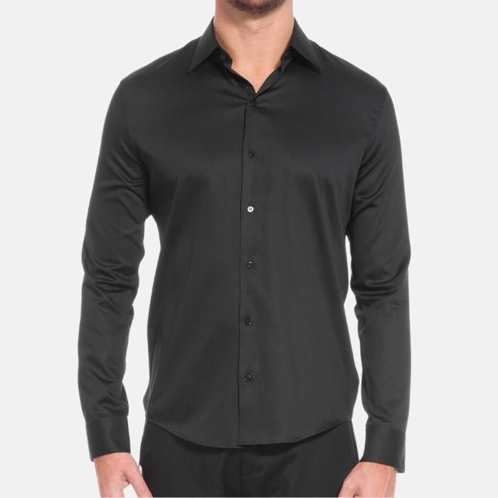 Camisa Social Lisa Conforto Anti Amassado - Frete Grátis - TechnoLoja