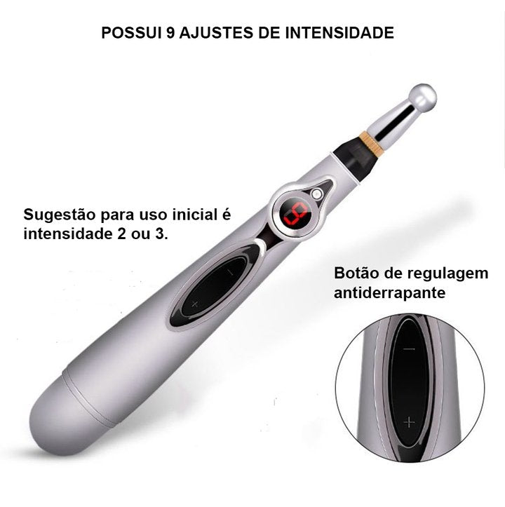 CANETA ELETROMAGNÉTICA DE ACUPUNTURA - Frete Grátis - TechnoLoja