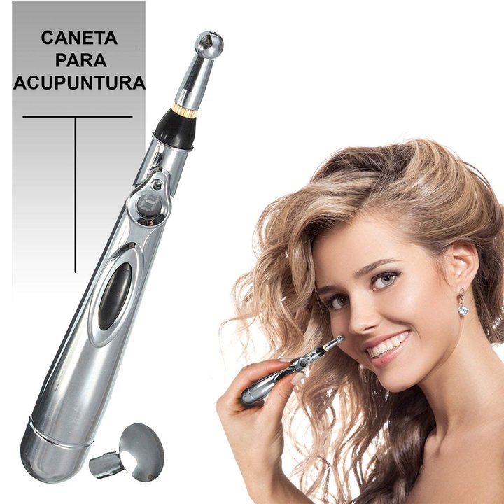 CANETA ELETROMAGNÉTICA DE ACUPUNTURA - Frete Grátis - TechnoLoja