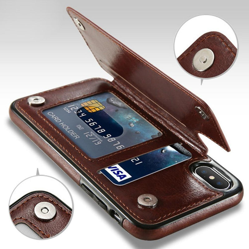 Capa de Couro Iphone Safecard G2pro - TechnoLoja