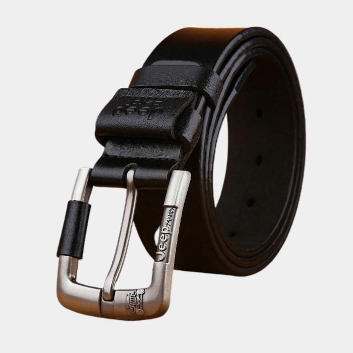 Cinto JEEP de Couro com Gravação - Frete Grátis - TechnoLoja