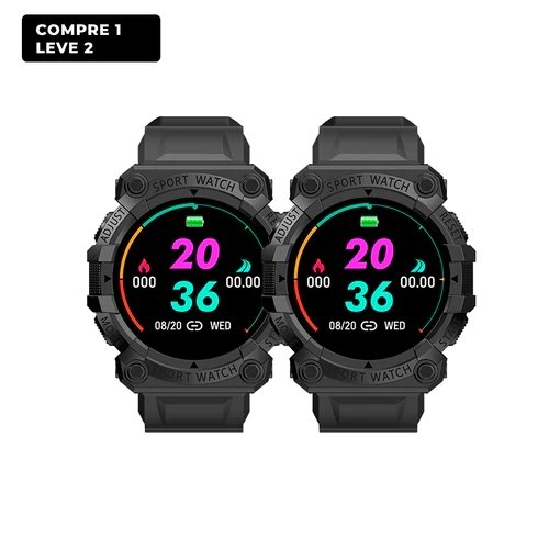 G-SportsMax - Smartwatch Resistente à Água | Compre 01 Leve 02 - TechnoLoja