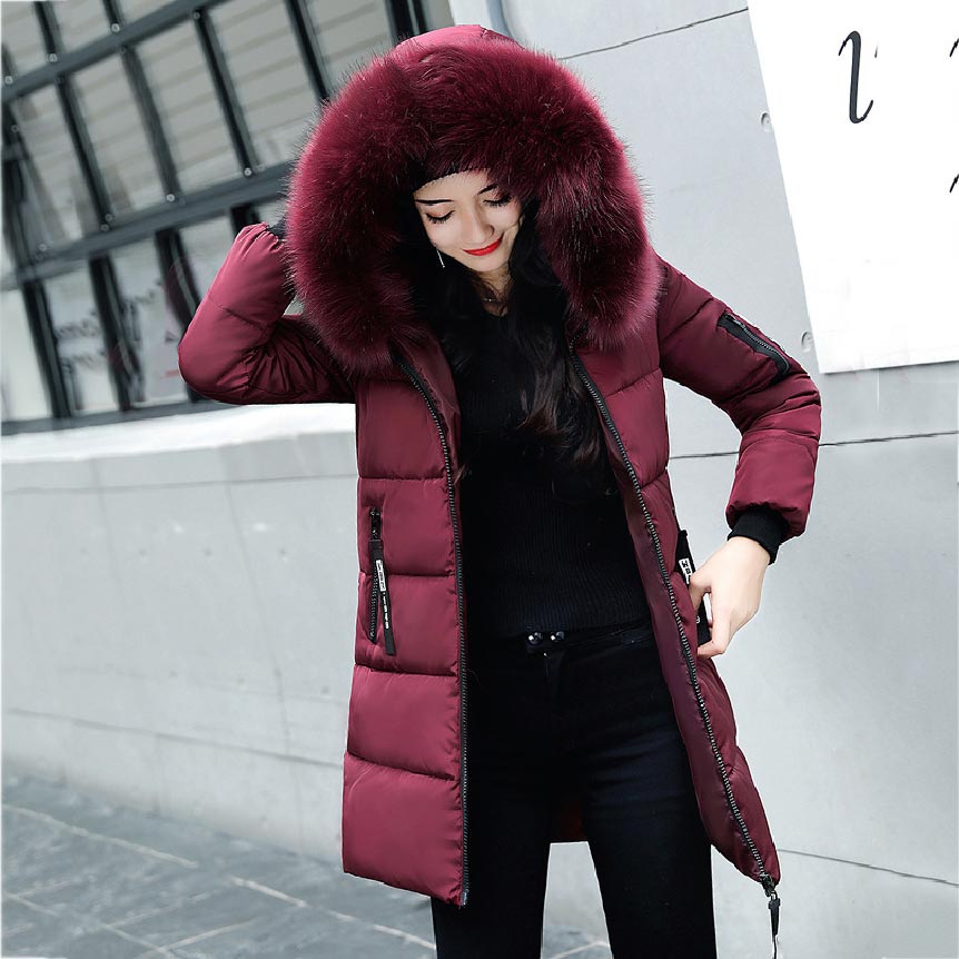 Jaqueta de Inverno Feminina Longa - TechnoLoja