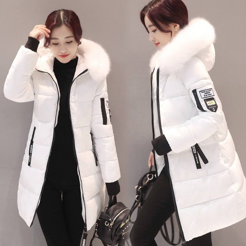 Jaqueta de Inverno Feminina Longa - TechnoLoja